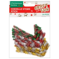 1. Craft With Fun Ozdoba Dekoracyjna Świąteczne Druciki Powlekane 412812